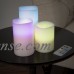 Lavish Home 3-Piece LED Color Changing Flameless Candle Set with Remote   556611771